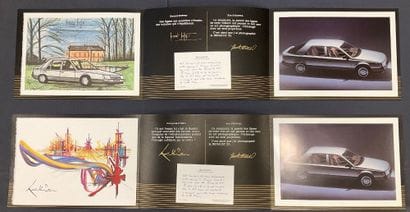 2 lithographs inspired by the Renault 25.
One...
