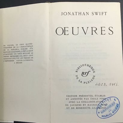 6 books from the Pléiade collection, including:
-...
