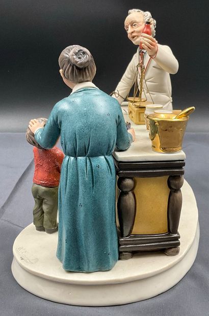 CAPODIMONTE - R Guidolin
Groupe en biscuit...