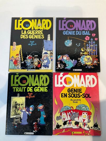 LEONARD GÉNIE, éditions Appro, , 15bd.
T2...