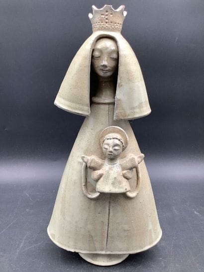 La Vierge à l’Enfant de présentation moderniste...