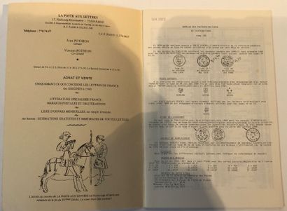 4 catalogues J. Pothion de 1971 a 1981.