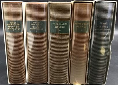 5 volumes from the Pléiade library, including:
-...