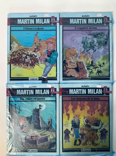 MARTIN MILAN, éditions Le lombard et Dargaud,...