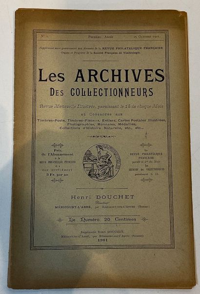 Revue Les Archives des collectionneurs (...