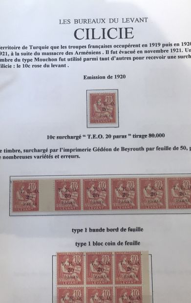 Collection spécialisée de type mouchon dans...
