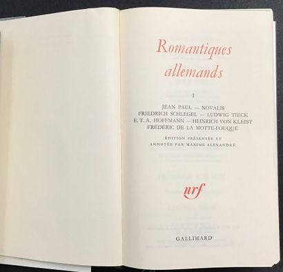 5 volumes from the Pléiade library, including:
-...