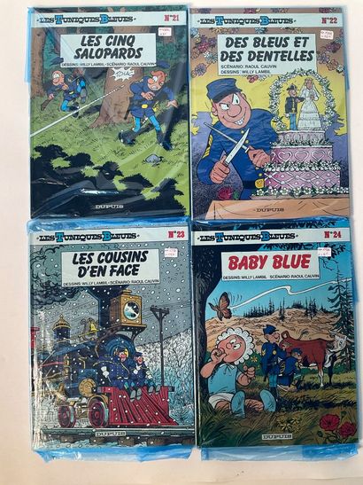 TUNIQUES BLEUES, éditions Dupuis, 22 bd .
N°...
