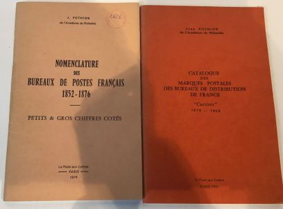 4 catalogues J. Pothion de 1971 a 1981.