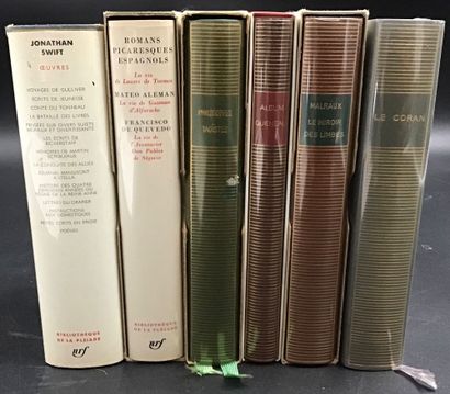 6 books from the Pléiade collection, including:
-...