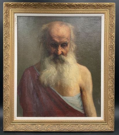 Charles PERRON (1893-1958)
Peinture académique,...