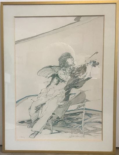 Claude WEISBUCH (1927-2014), lithographie...