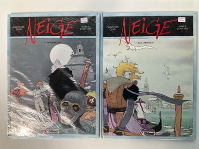 NEIGE, éditions Glénat, 9 bd.
Du T4 au T12
T4:Intermezzo/T5:Il...