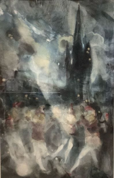Gilbert L’HÉRITIER (1930–2000): 2 framed...