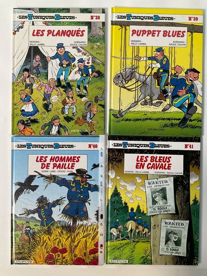 TUNIQUES BLEUES, éditions Dupuis, 22 bd .
N°...
