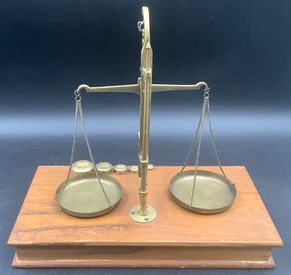 Trébuchet / balance, de voyage, mécanisme...