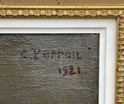Charles PERRON (1893-1958)
Peinture académique,...