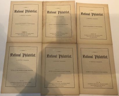 12 Revues U.S.A. “ The National Philatelist...