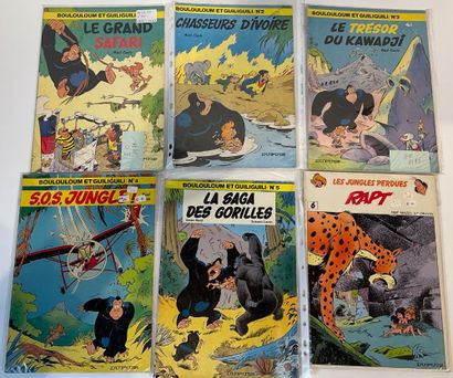 BOULOULOUM ET GUILIGUILI, éditions Dupuis,...