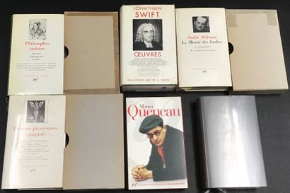 6 books from the Pléiade collection, including:
-...