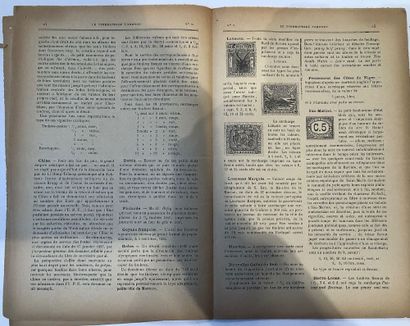 Revue philatélique “ Le timbrophile Parisien”...