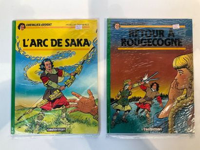 CHEVALIER ARDENT, éditions Casterman, 6bd.
Titres:...