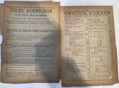 Revue Philatélique “ Les petites affiches...