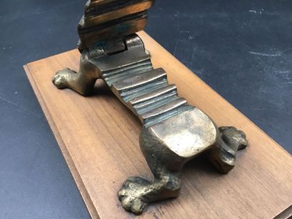 Mâche-bouchon de pharmacie en bronze, en...