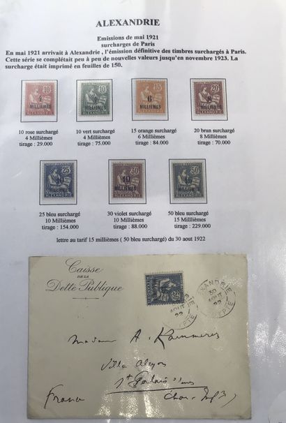 Collection spécialisée type mouchons Port...