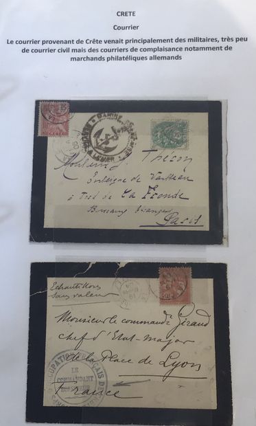 Collection spécialisée de type mouchon dans...