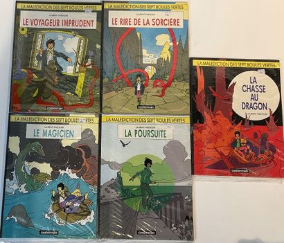 LA MALEDICTION DES SEPT BOULES VERTES, éditions...