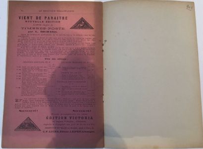 2 Revues Belges “ Le Moniteur Philatélique...