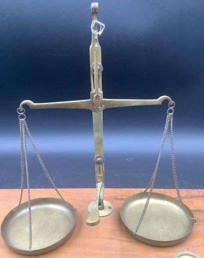 Trébuchet / balance, de voyage, mécanisme...