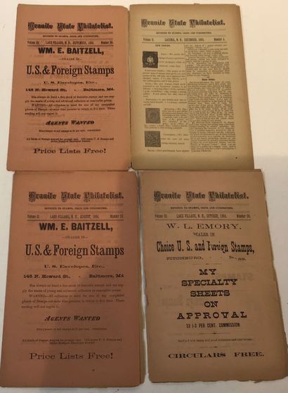 26 Revues U.S.A. “ Granite State Philatelist...