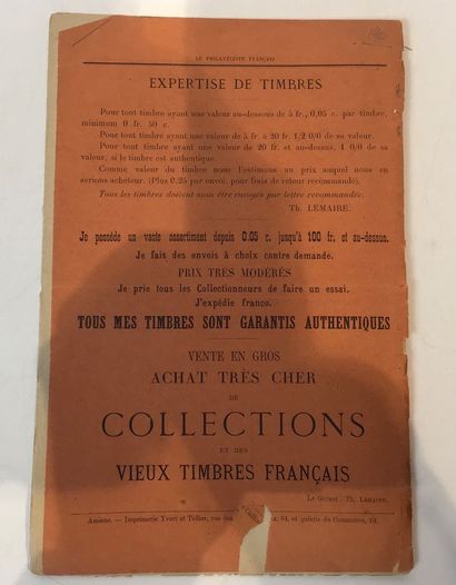 2 revues Françaises 1894 :“ L’Avenir des...