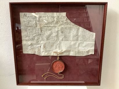 Letter patent of appointment, dated July...