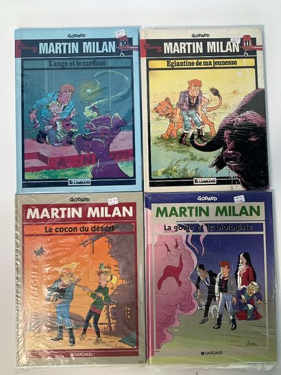 MARTIN MILAN, éditions Le lombard et Dargaud,...