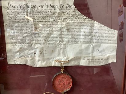 Letter patent of appointment, dated July...