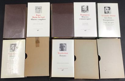 5 volumes from the Pléiade library, including:
-...