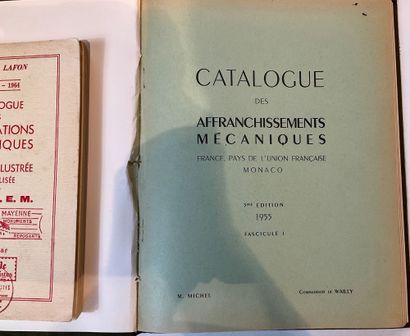4 catalogues sur les oblitérations mécanique...