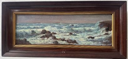 Auguste NOBILLET (1850-1914)
Huile sur panneau...