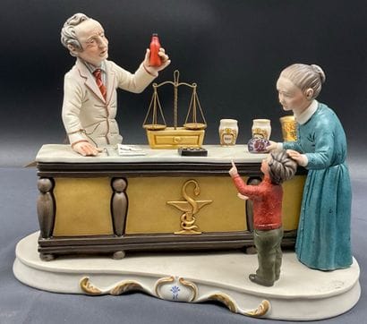 CAPODIMONTE - R Guidolin
Groupe en biscuit...