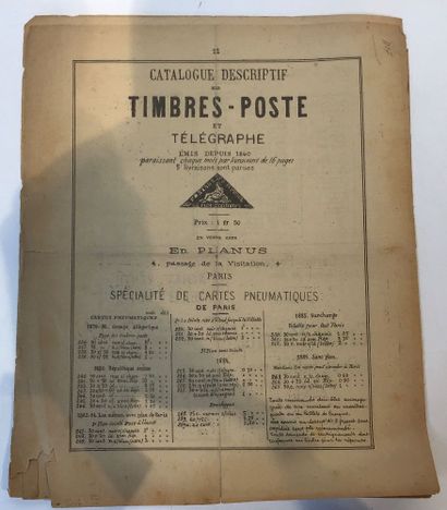 France “ Carte Postale 1890 “ numéro 2 datant...