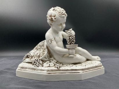 Bohumil REZL (1899-1963), bacchus enfant,...