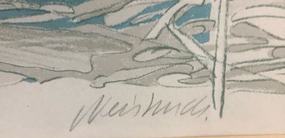 Claude WEISBUCH (1927-2014), lithographie...