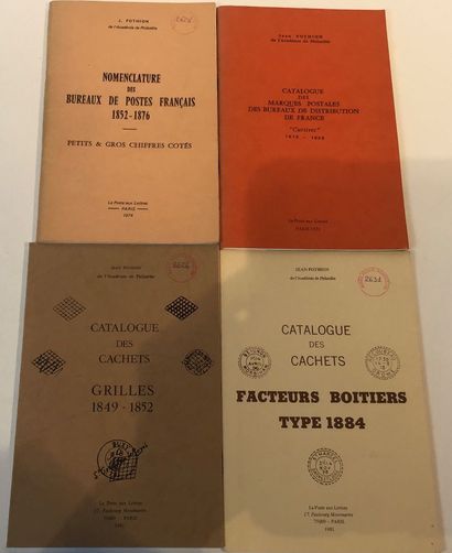 4 catalogues J. Pothion de 1971 a 1981.