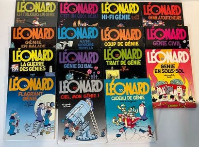 LEONARD GÉNIE, éditions Appro, , 15bd.
T2...