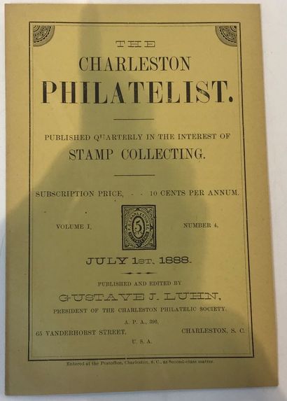 6 Revues U.S.A. “ Charleston Philatelist...