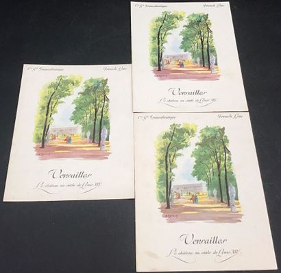 23 Menus de la Compagnie Generale Transaltlantique...