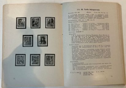 2 catalogues specialisé Hongrois dont 1 pour...